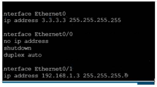 350-401 dumps exhibit