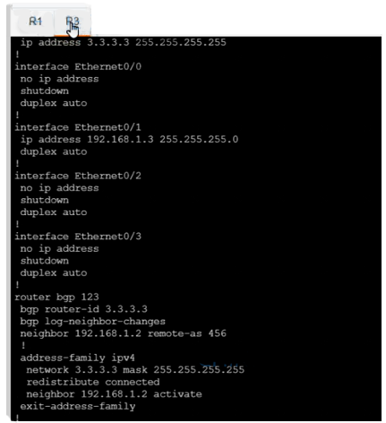 350-401 dumps exhibit