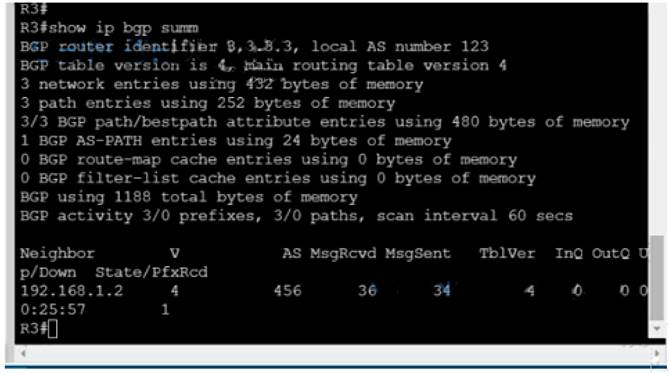 350-401 dumps exhibit