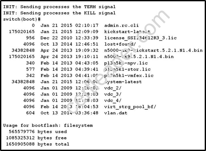 640-911 dumps exhibit