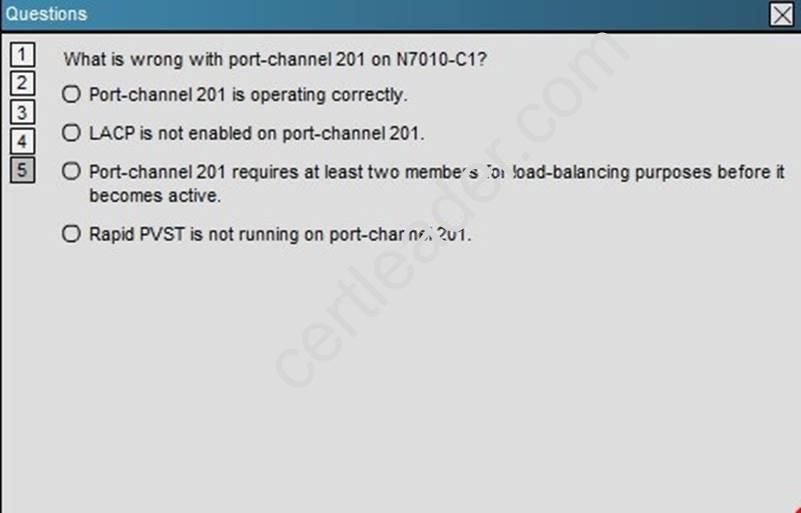 640-911 dumps exhibit