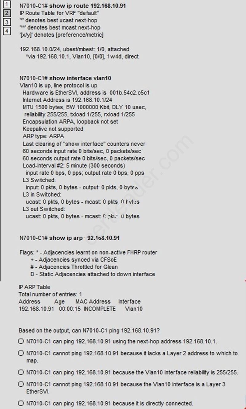 640-911 dumps exhibit
