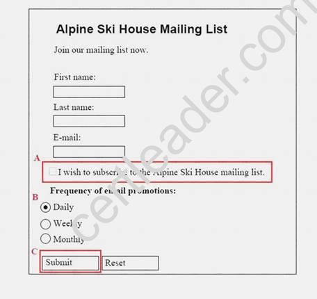 98-383 dumps exhibit