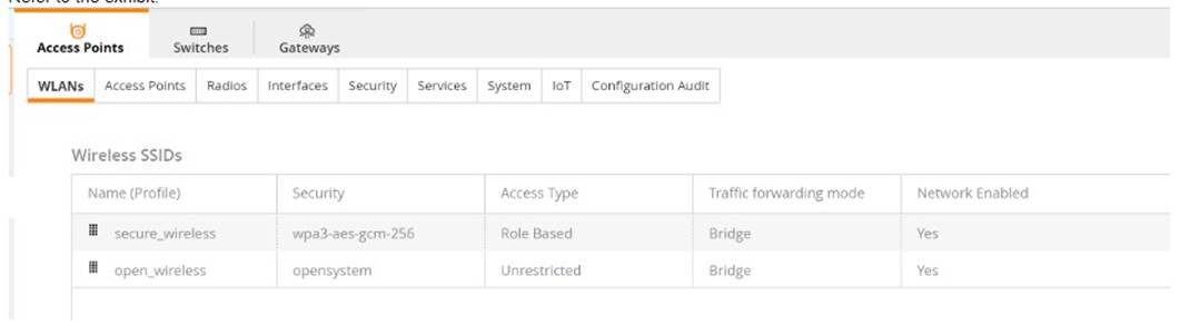 HPE7-A01 dumps exhibit